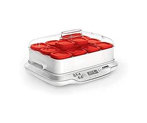 SEB Multi Délices Express yogurtiera, Bianco/Rosso