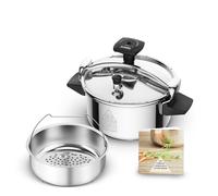 Seb P0530600 Pentola a pressione Authentique da 4,5 L inox 18/10
