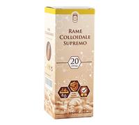 SEB - Rame colloidale supremo - Rame colloidale ionico 20 ppm - 100 ml - Erogatore spray e contagocce
