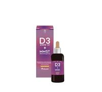 SEB - Vitamina D3 2000 UI con MSST (Silicio Organico) - Liquida - 50 ml - 100% vegetale al gusto clementina. Alto dosaggio. Integratore alimentare prodotto in Italia