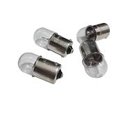 seba.ricambi Kit 4 Pz Lampadina Lampadine 12V 10W Ba 15s Luce Stop Frecce Compatibile con Piaggio Vespa N Fl Fl2 Hp Fl2 Rush Automatica Pk Xl 50 125 / Px 125 150 200 Arcobaleno