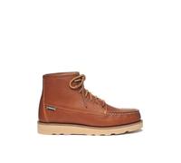 Sebago CAMPSIDES - Tala Mid Tumb Man. Scarpa Uomo in pelle. Scarponcino moc toe con lacci e suola cararmato.