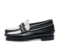 Sebago Classic Dan W Mocassini & Scarpe da Barca Donne Nero/Bianco - 39 - Mocassini