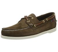 Sebago DOCKSIDES PORTLAND NUBUCK, Mocassini, Uomo, Marrone (Dk Brown 901), 43.5 EU