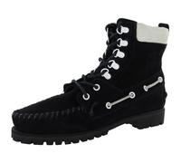 Sebago Donna Delancey B50127 Caviglia Camoscio Scarpa Stivaletto, Nero, us 5