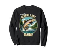 Sebago Lake Trout Fishing - Maine Wilderness Felpa