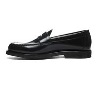 Sebago Ryan Brushed Polaris W (Wide) Pelle Uomo Black, Nero , 43 EU