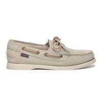 Sebago Scarpa da Barca Portland Flesh out Beige in camoscio - 781111W 910 - Taglia 39