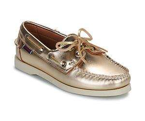 Sebago Scarpe DOCKSIDES PORTLAND MET W in Oro 38