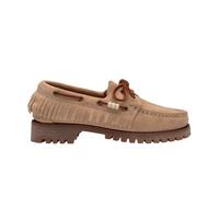 Sebago Scarpe Ranger Suede Fringe Donna Beige Camel 37