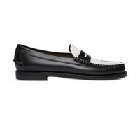 Sebago Classic Dan W Mocassini & Scarpe da Barca Donne Nero/Bianco - 37 - Mocassini