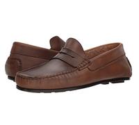 Sebago Tirso Penny Marrone Tan Mocassino Uomo Taglie 7-13 Larghezza NUOVO