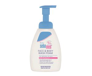 Sebamed Baby Schiuma Detergente per Viso e Corpo Bambini 400 ml - Schiuma Detergente