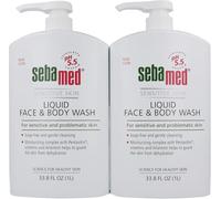 SEBAMED detergente liquido per viso e corpo, 1000ml confezione da 2