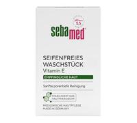 Sebamed Detergente senza sapone da 100 g, con vitamina E, per la pulizia quotidiana delicata e profonda dei pori, adatto per la pulizia di mani, viso e corpo