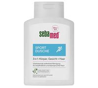 Sebamed Doccia sportiva 3 in 1, 200 ml, per corpo, viso e capelli, per uomini e donne, cura della pelle e dei capelli per pelle e cuoio capelluto, shampoo e gel doccia