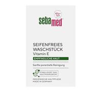 Sebamed Lavaggio senza sapone da 50 g, in pratico formato da viaggio, con vitamina E, per la pulizia di pelli sensibili, per la pulizia di mani, viso e corpo