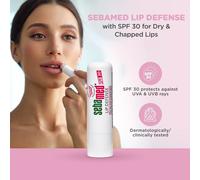 SebaMed Lip Defense Lip Balm con Spf 30 + Vit E rigenera labbra secche e scre...