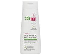 Sebamed Shampoo antiprurito al 5% Urea 200 ml, per cuoio capelluto secco, delicato detergente senza sapone, allevia notevolmente il prurito del cuoio capelluto secco, idrata, shampoo per uomo e donna