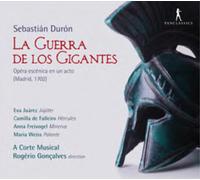 Sebastian Duron Sebastián Durón: La Guerra De Los Gigantes Album Digipak
