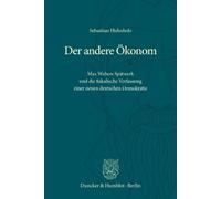 Sebastian Huhnholz Der andere Ökonom (Copertina rigida)