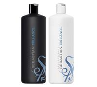 SEBASTIAN Kit Trilliance Shampoo 1000ml + Balsamo 1000ml