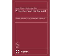 Sebastian Lohsse Private Law and the Data Act (Copertina rigida)