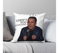 Sebastian Maniscalco - Federa quadrata in poliestere e lino, con cerniera, 45,7 cm