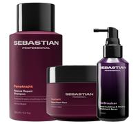 Sebastian Penetraitt Smoothing Set (Shampoo 250ml + Mask 150ml + Spray 100ml)