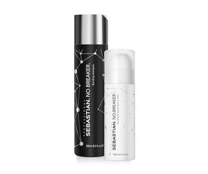 Sebastian Professional NO.BREAKER Shampoo Rinforzate e Bonding & Styling Leave-in per Capelli - Rafforzano i Capelli Danneggiati - 250 ml e 145 ml