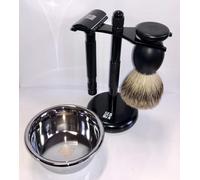 Sebastian Seb Uomo Shaving Set Con Supporto, Pennello E Rasoio Nuovo