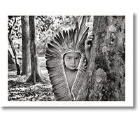 Sebastião Salgado. Amazônia. Poster «Yawanawa Girl»