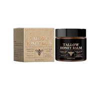 Sebo di manzo e miele balsamo per la pelle, Bio Beef Tallow Skincare, erba - sebo di manzo e balsamo di miele - profondamente idratante per viso e corpo (1)