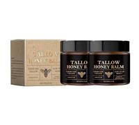 Sebo di manzo e miele balsamo per la pelle, Bio Beef Tallow Skincare, erba - sebo di manzo e balsamo di miele - profondamente idratante per viso e corpo (2)