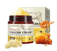 Sebo di manzo per pelle, sebo di manzo e miele, manzo tallow skincare, crema idratante per viso e corpo, idrata profondamente, rapida assorbimento