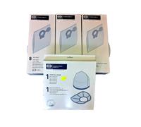 SEBO Filterbox Air Cintura D 8120 Egli 24 Sacchetti Con Box Microfiltro 8191ER