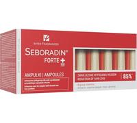 Seboradin Forte Fiale Siero Per La Crescita Dei capelli Per Donne Uomini Vitamine Estratti Naturali Per il Cuoio Capelluto 14 x 5,5 ML