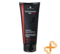 SEBORADIN Uomo Sport Shampoo + Doccia Gel Idratante Rafforzamento 200 ML