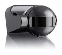 SEBSON 2x Rilevatore di Movimento Esterno IP44, Montaggio a Superficie a Parete, LED adatto, programmabile, Sensore Infrarossi, orientabile, 12m / 180°