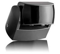 SEBSON 2x Rilevatore di Movimento Esterno IP65, Montaggio a Parete, LED adatto, programmabile, 12m / 180° - 3m / 360° Sensore Infrarossi con 2 sensori