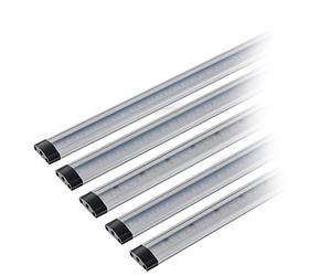 SEBSON® 5x LED sottopensile luce calda, dimmerabile, 30cm, Touch, 3.5W, 250lm, 12V DC