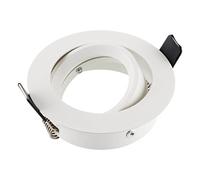 SEBSON, faretto da incasso colore bianco/incasso (LED/alogeno), 1 pezzo, alluminio