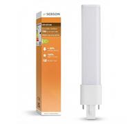 SEBSON Lampada LED G23 4W, sostituisce Lampada CFL compatta 7-9W