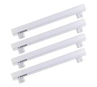 SEBSON Lampada LED S14S 30cm 4W - Set da 4-400lm, Bianco Caldo 3000K