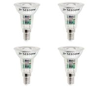 SEBSON Lampadina LED E14 5W (Equivalente a 50W) - 420lm Bianca Calda 3000K Non Dimmerabile - Angolo di Diffusione 46° - Lampadina LED 230V - Set da 4
