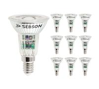 SEBSON Lampadina LED E14 5W - Set da 10-420lm, Bianca Calda 3000K