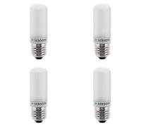 SEBSON Lampadina LED E27 4W (Equivalente a 35W) - 400lm Bianca Calda 3000K Non Dimmerabile - Angolo di Diffusione 280° - Lampadina LED 230V - Set da 4