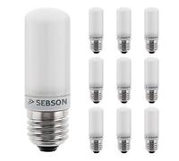 SEBSON Lampadina LED E27 4W - Set da 10-400lm, Bianca Calda 3000K