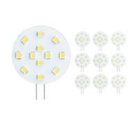 SEBSON Lampadina LED G4 2,5W Rotondo - Set da 10-200lm, Bianca Calda 2900K