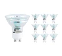 SEBSON Lampadina LED GU10 3,5W - Set da 10-300lm, Bianca Calda 2900K